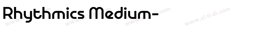 Rhythmics Medium字体转换